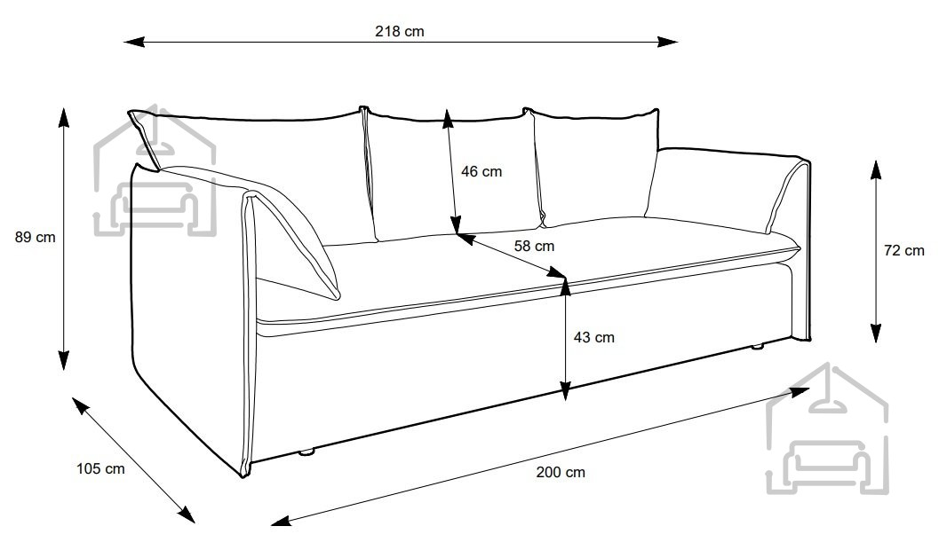 GOLDY sofa - Slika 5